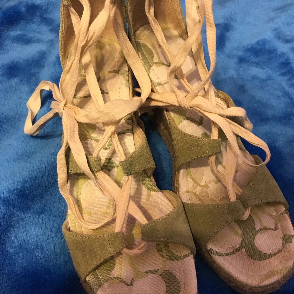 Coach wedges